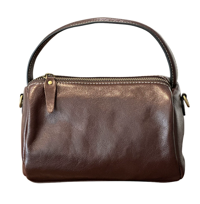 Luxe Coffee Mini Square Bag