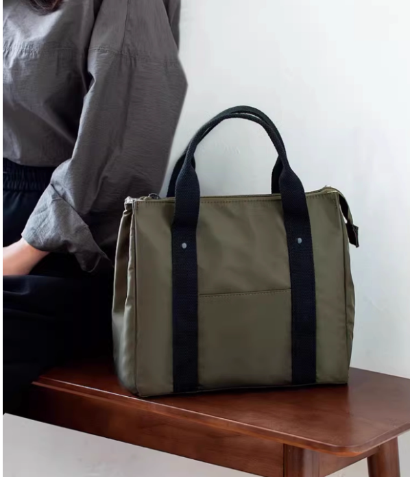 Kyoto Green Lunch Tote (Small)