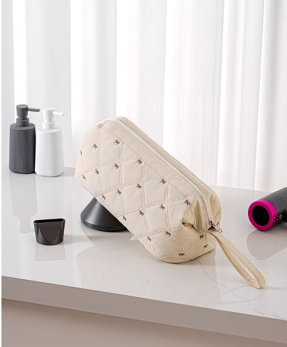 Butterfly White Quilted