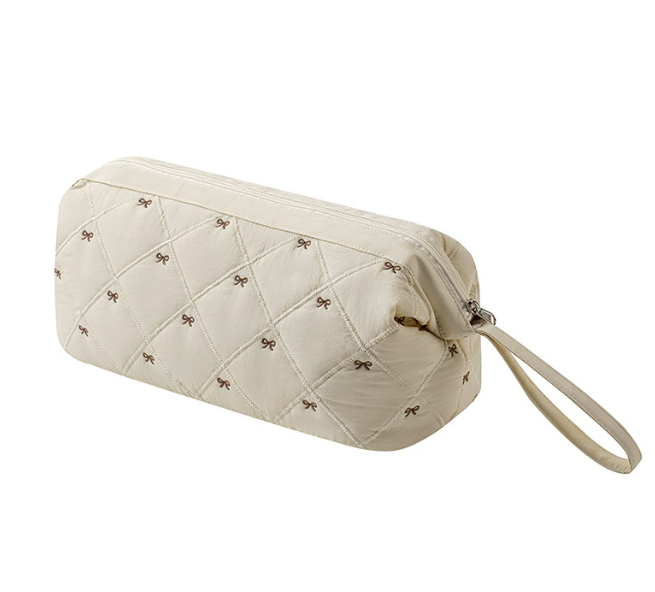 Butterfly White Quilted