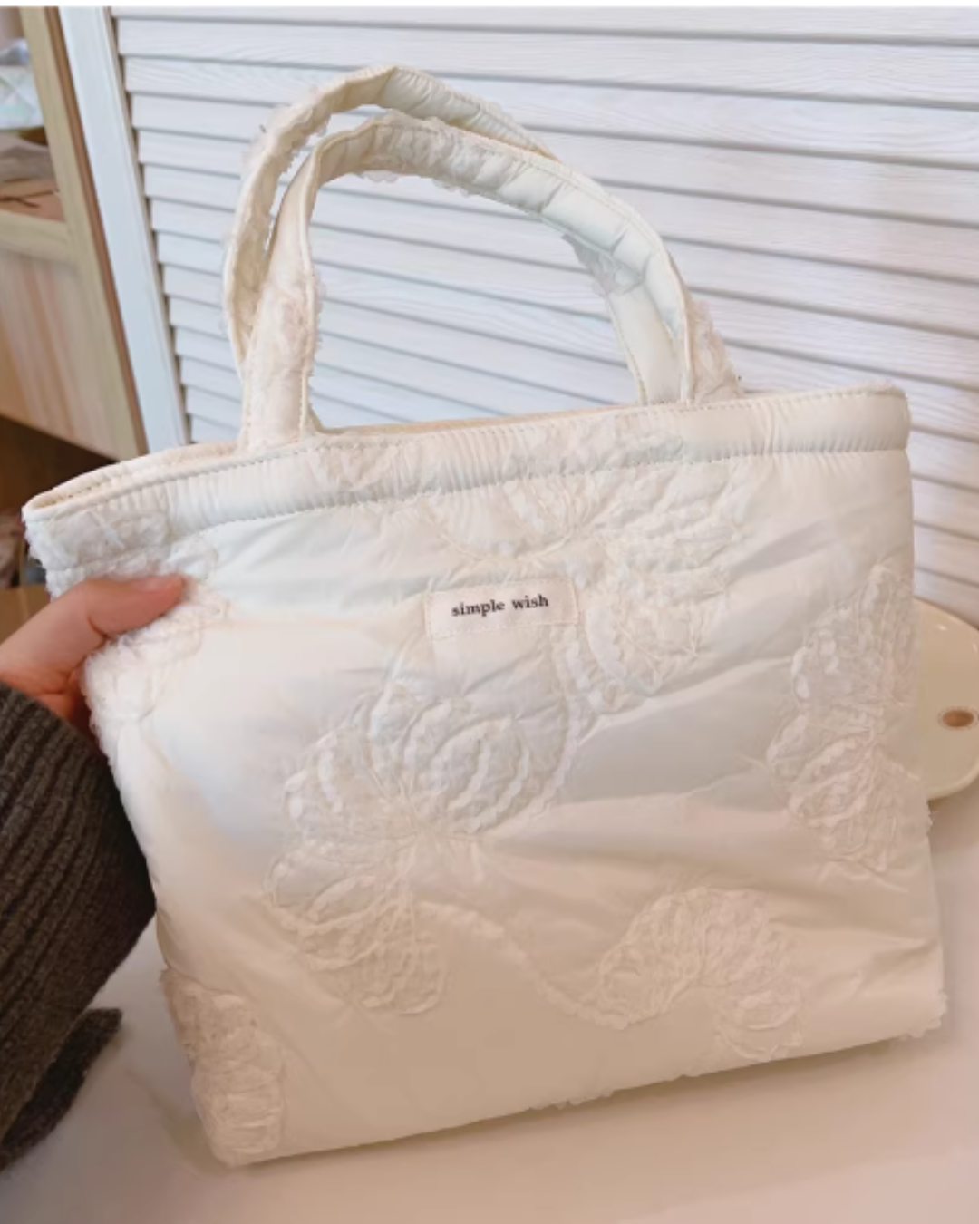 The Simple Wish Cloud Tote