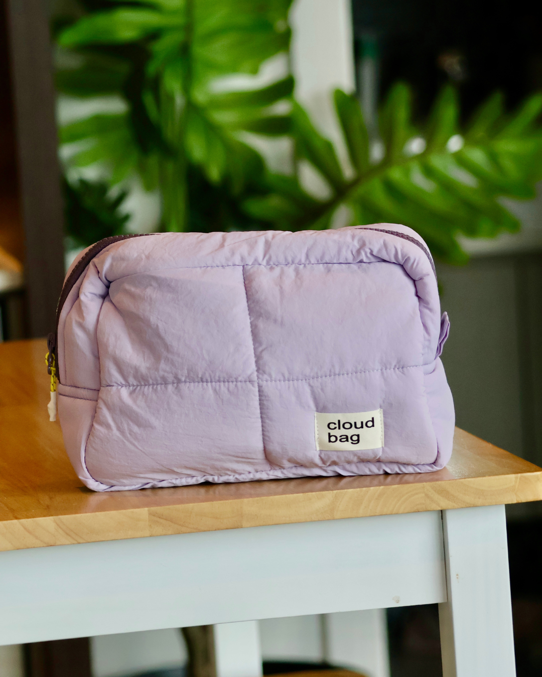 Big Purple Cloud Bag
