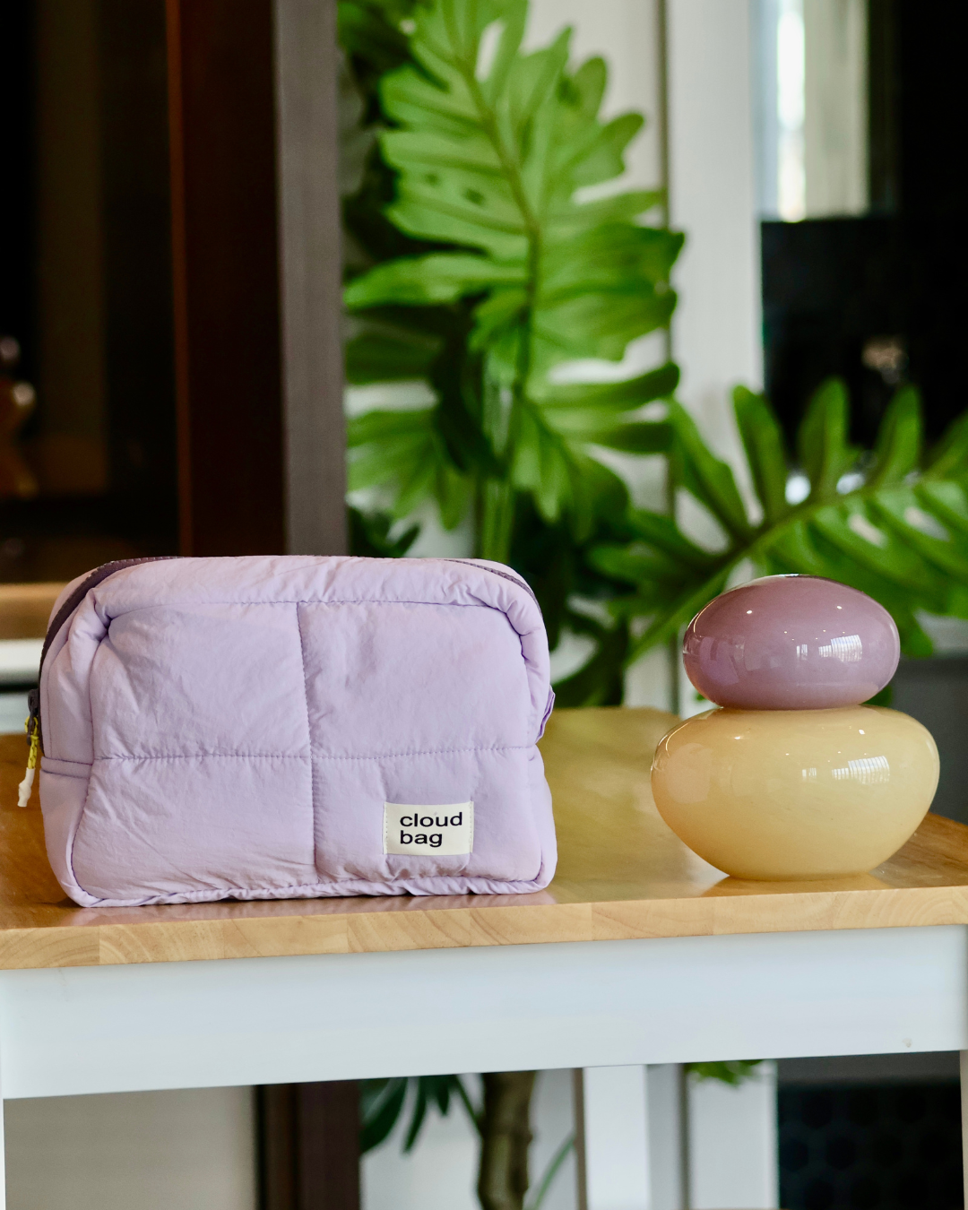 Big Purple Cloud Bag