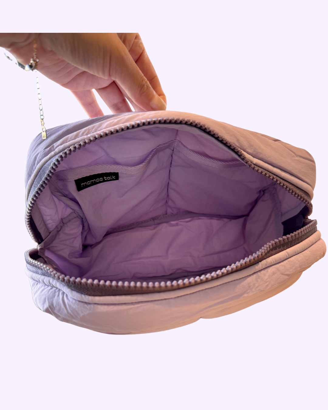 Big Purple Cloud Bag