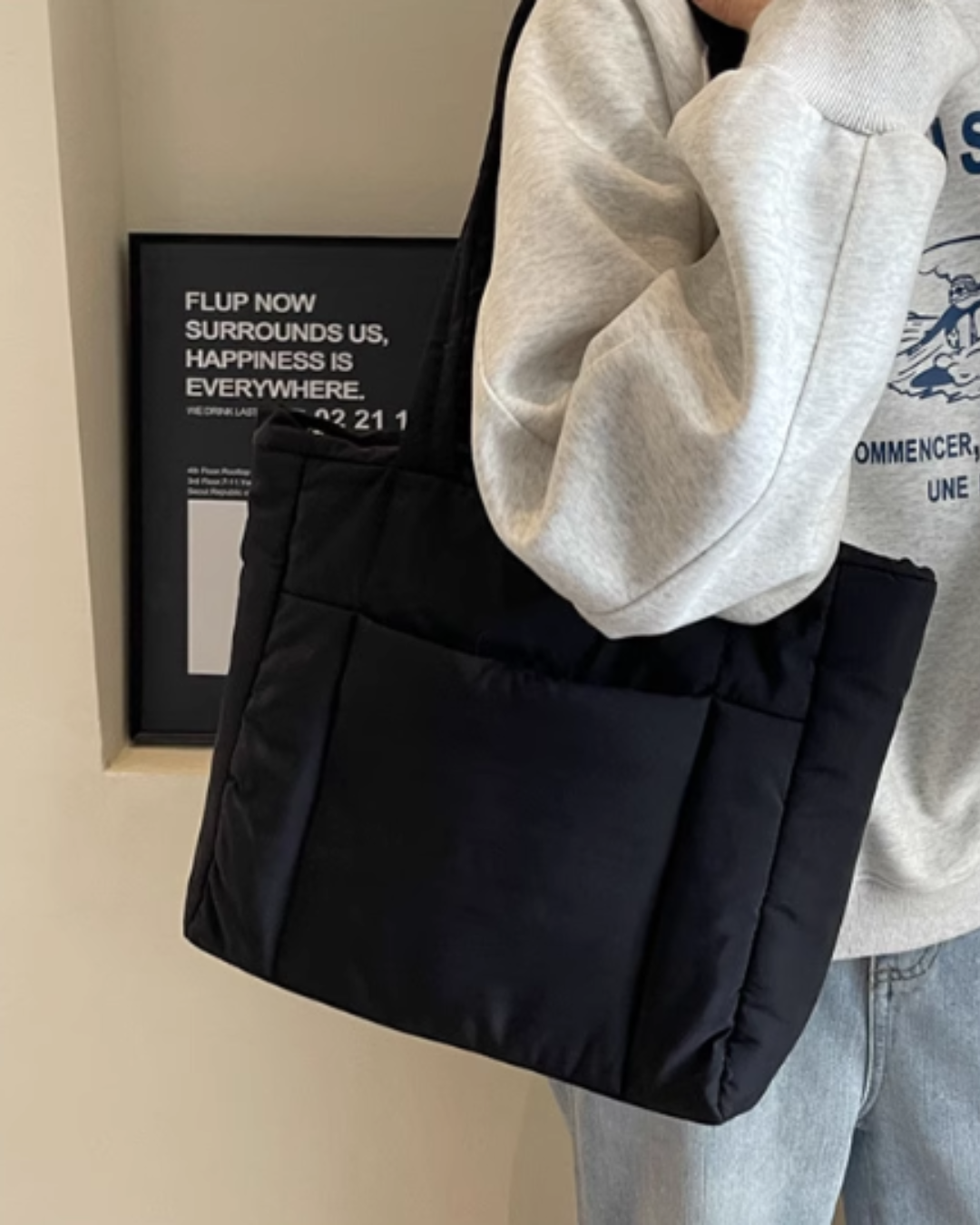 Everyday Black Voyage Tote