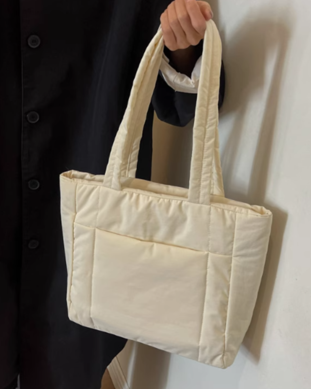 Everyday White Voyage Tote