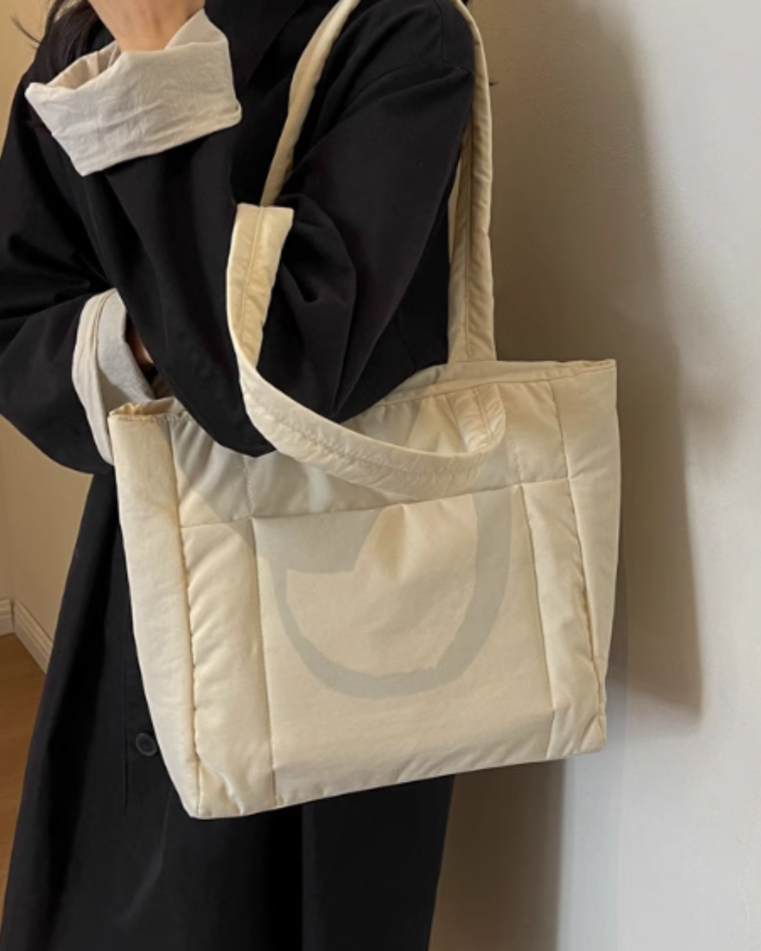 Everyday White Voyage Tote