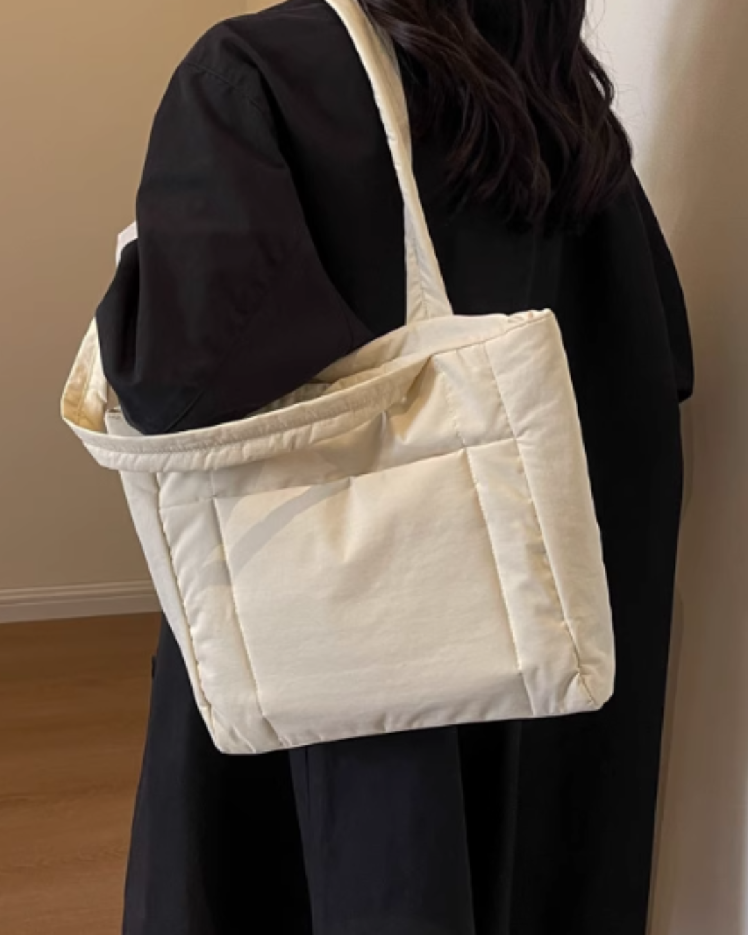 Everyday White Voyage Tote