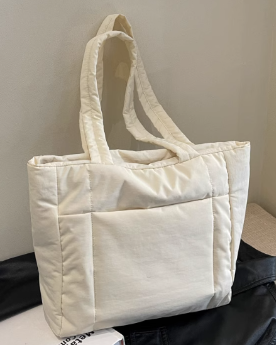 Everyday White Voyage Tote