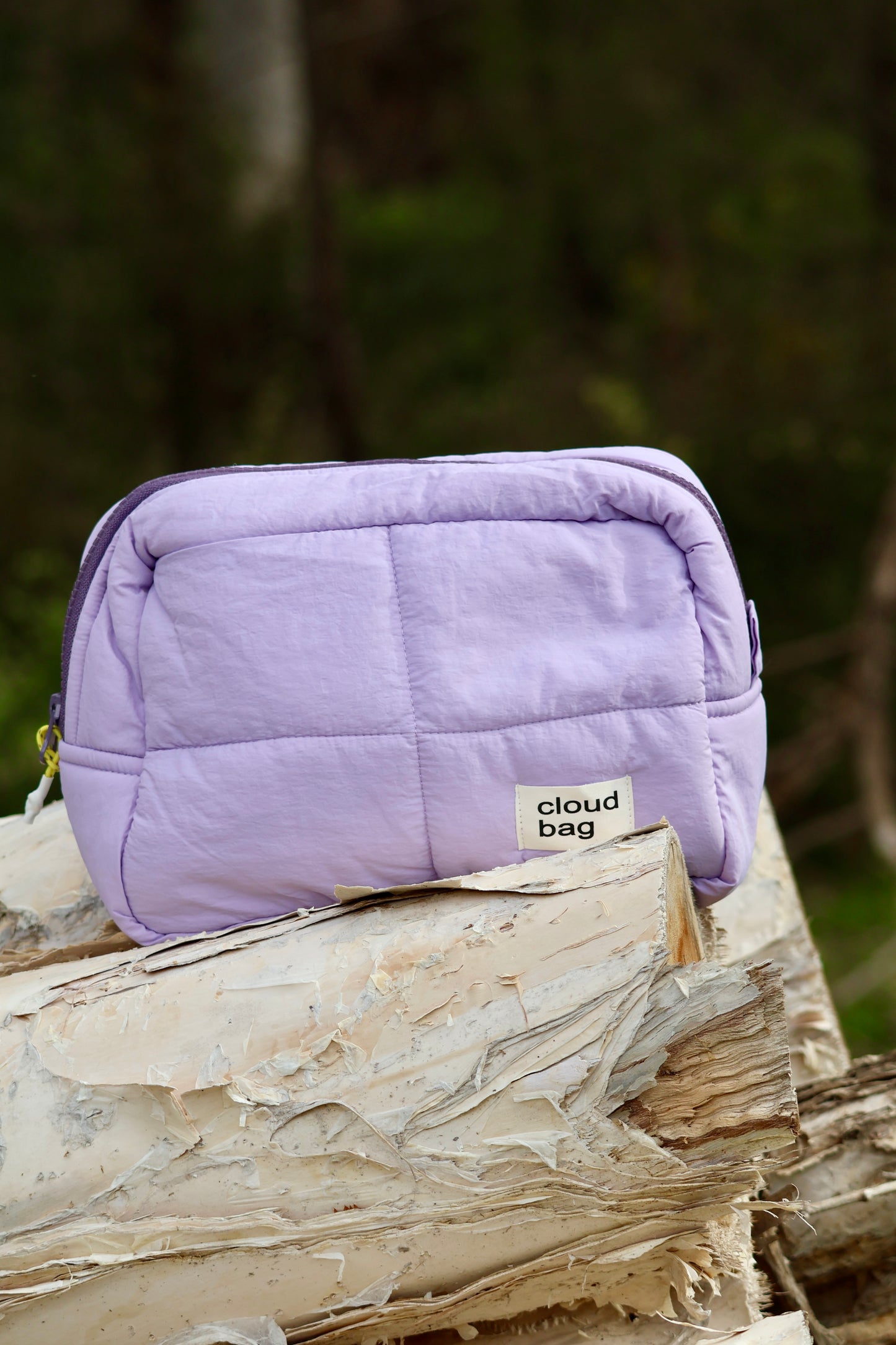Big Purple Cloud Bag