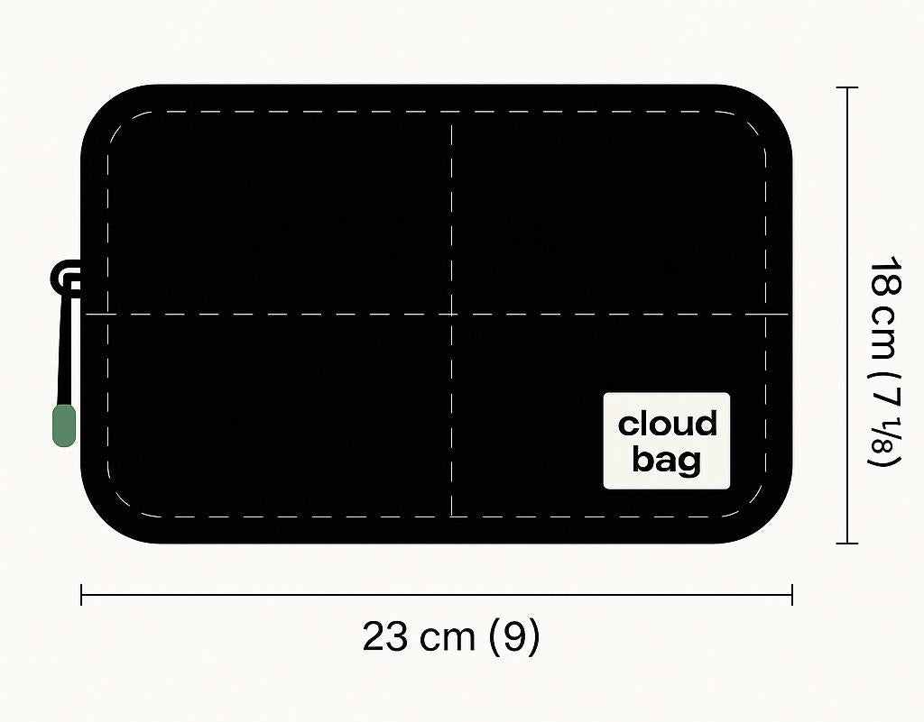 Big Black Cloud Bag