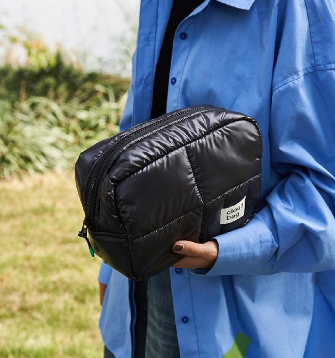 Big Black Cloud Bag
