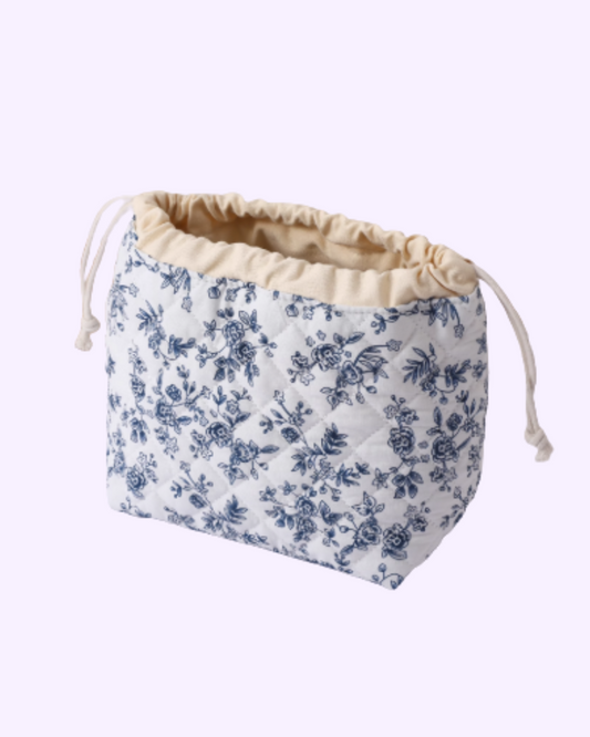 Mini Leaf Quilted Tote