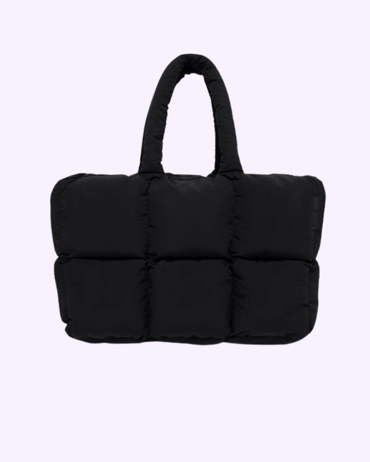 Maison Black Puffer Bag