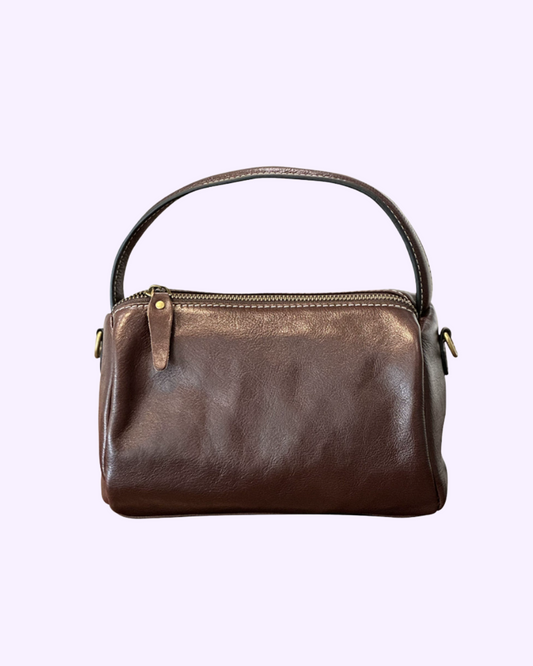 Luxe Coffee Mini Square Bag