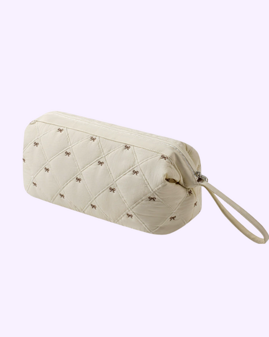 Butterfly White Quilted