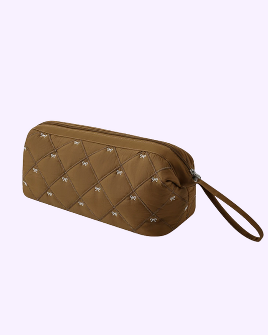 Butterfly Brown Quilted