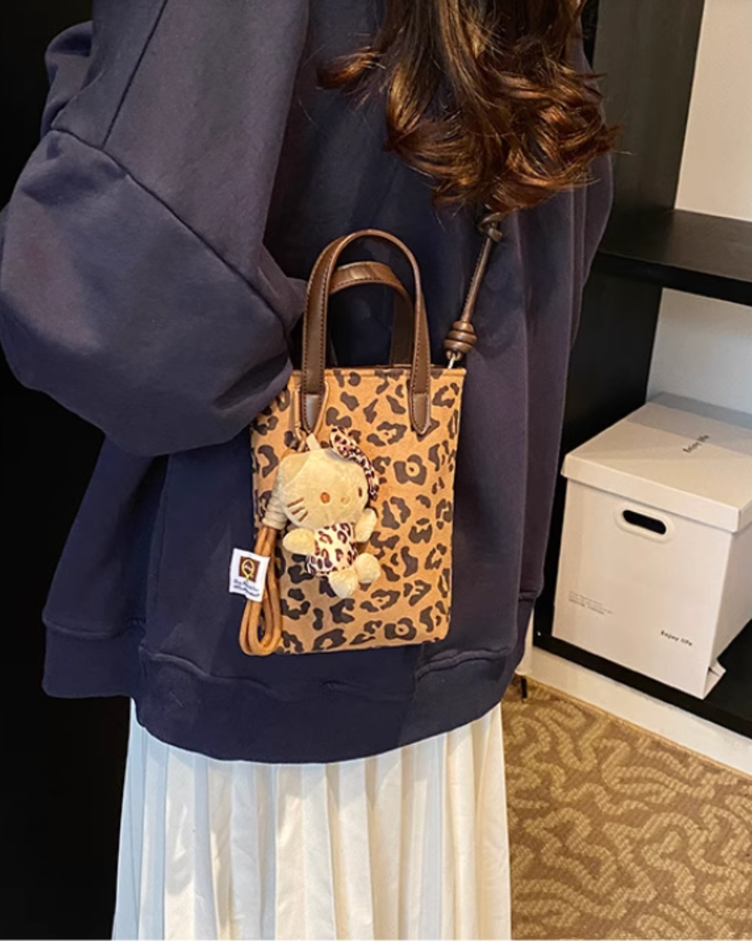 Leopard Mini Tote