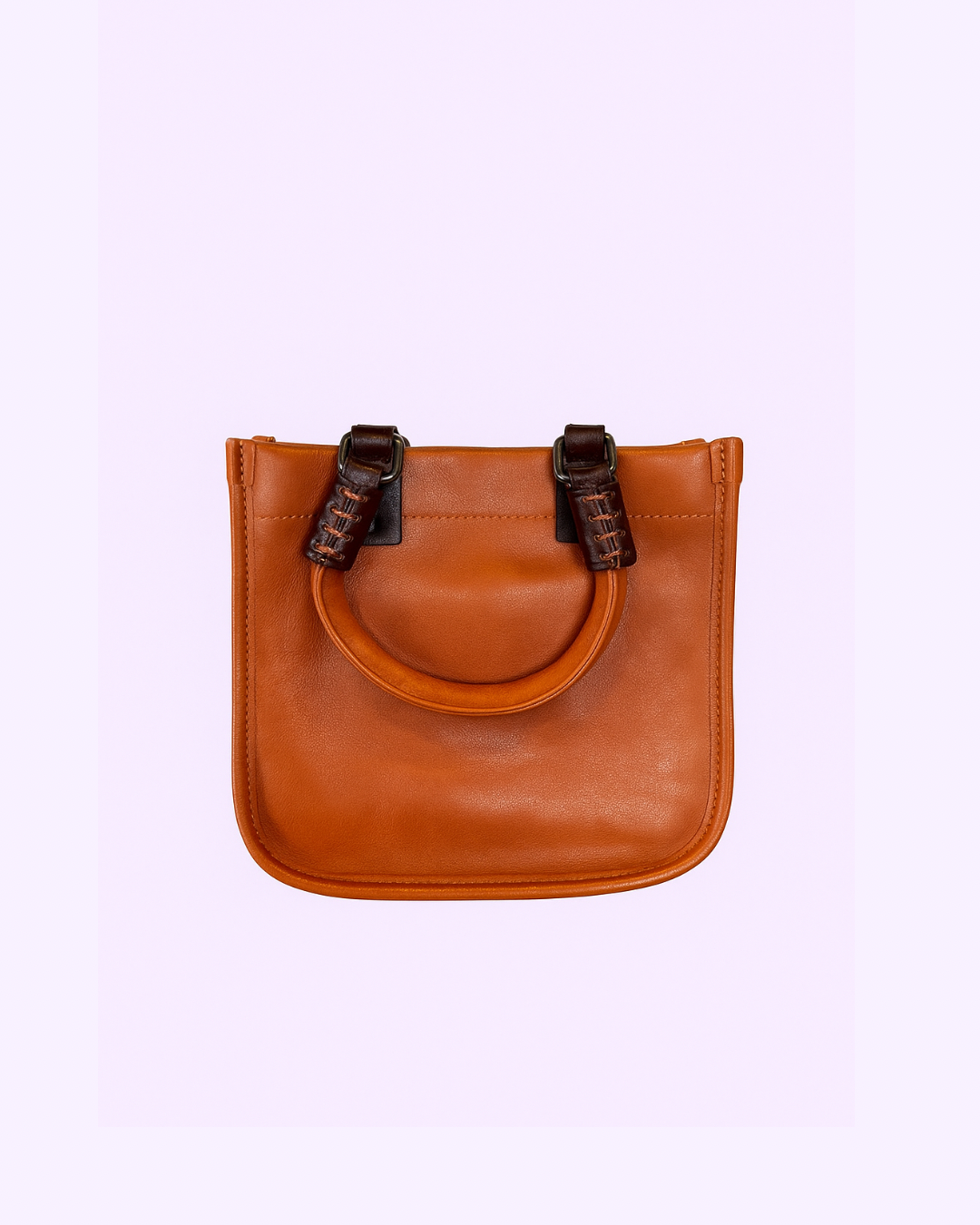 Trend Brown Luxe Leather Bag