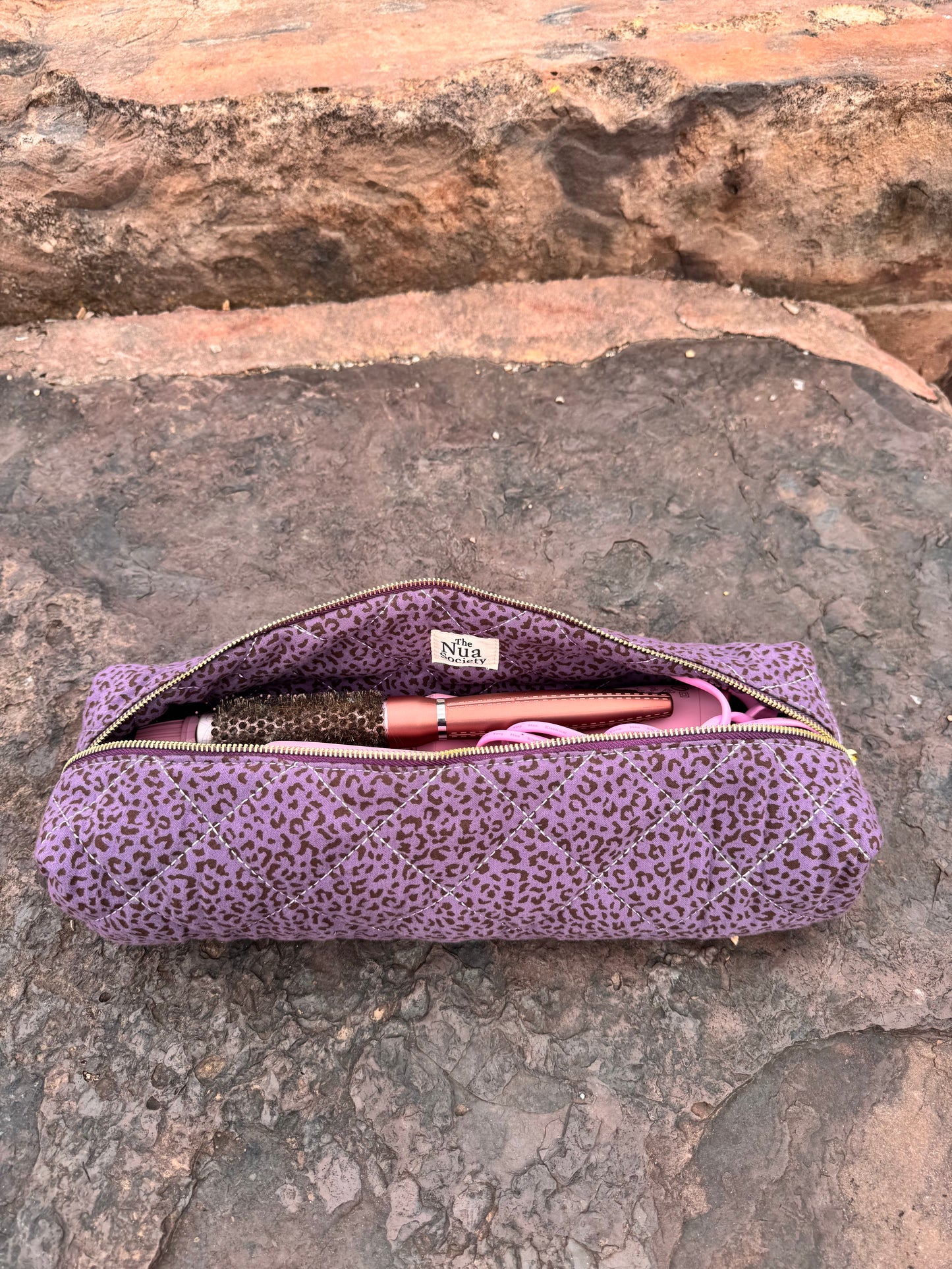 Velvet Hair tool Bag