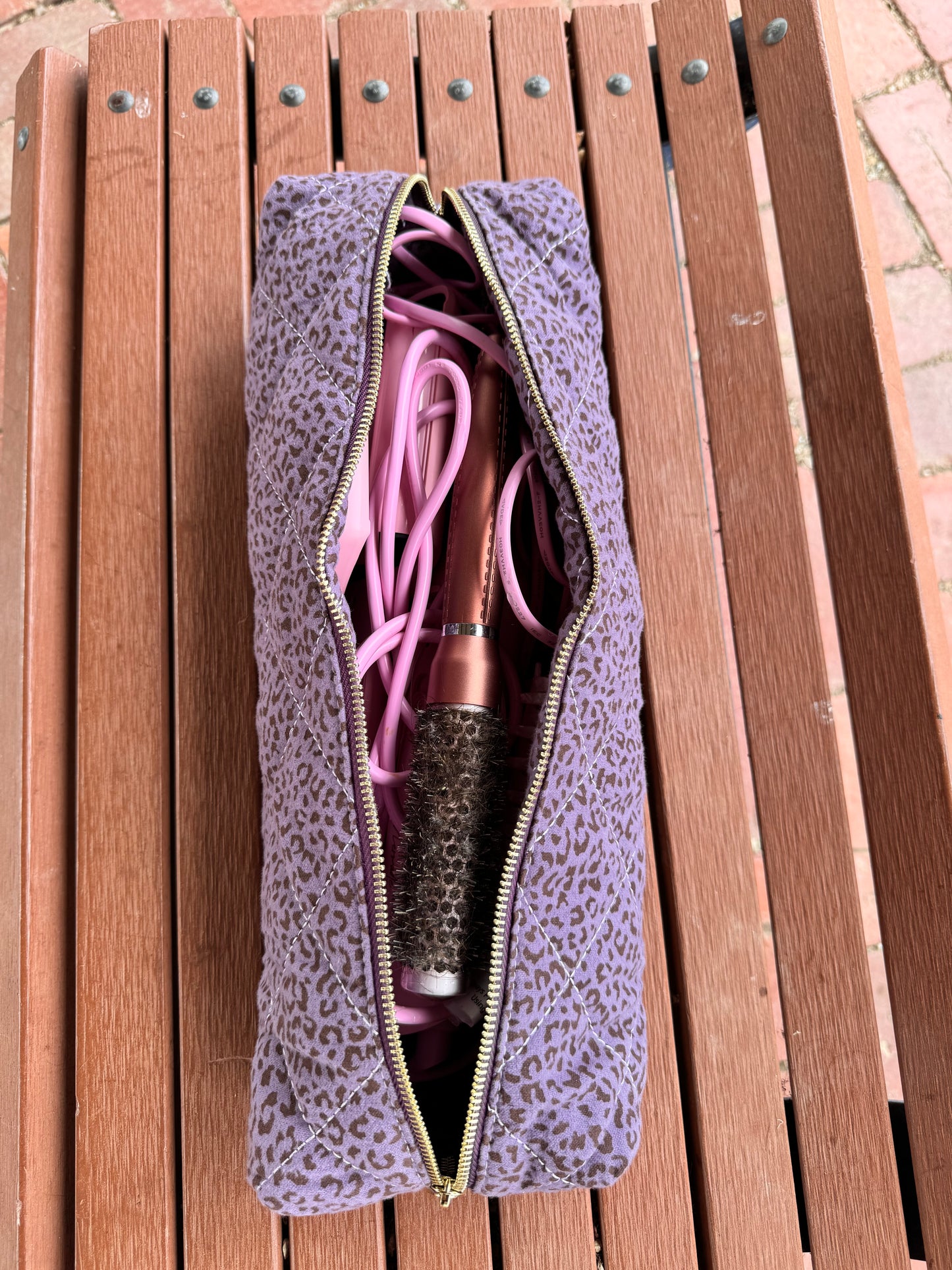 Velvet Hair tool Bag